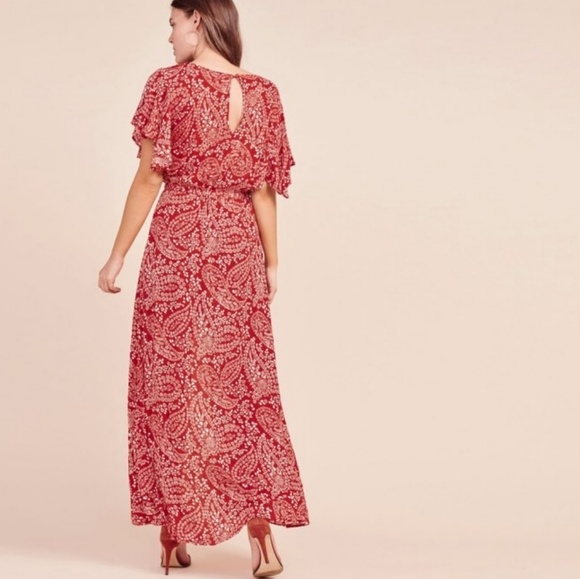 BB DAKOTA - ELECTRIC FEELS MAXI DRESS WITH SHORTS - Picture 3 of 4